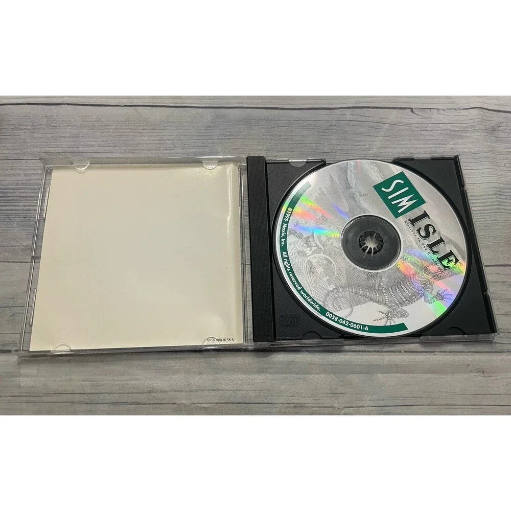 SIM Isle Video Game, PC Game, 1995